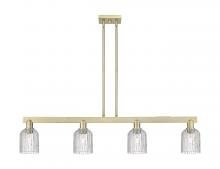 Innovations Lighting 716-4I-AB-G559-5CL - Bridal Veil - 4 Light - 48 inch - Antique Brass - Stem hung - Island Light