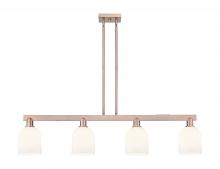Innovations Lighting 716-4I-AC-G558-6GWH - Bella - 4 Light - 48 inch - Antique Copper - Stem hung - Island Light