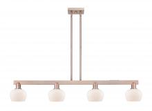 Innovations Lighting 716-4I-AC-G91 - Fenton - 4 Light - 49 inch - Antique Copper - Stem hung - Island Light