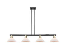Innovations Lighting 716-4I-BAB-G131 - Orwell - 4 Light - 51 inch - Black Antique Brass - Stem hung - Island Light