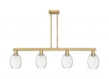 Innovations Lighting 716-4I-BB-G459-6CL - Preston Bulb - 4 Light - 48 inch - Brushed Brass - Stem hung - Island Light