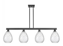 Innovations Lighting 716-4I-BK-G372 - Waverly - 4 Light - 51 inch - Matte Black - Stem hung - Island Light