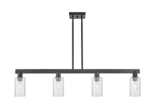 Innovations Lighting 716-4I-BK-G804 - Clymer - 4 Light - 47 inch - Matte Black - Stem hung - Island Light