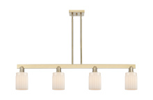Innovations Lighting 716-4I-CB-G341 - Hadley - 4 Light - 47 inch - Champagne Bronze - Stem hung - Island Light