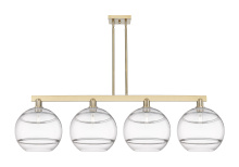Innovations Lighting 716-4I-CB-G556-12CL - Rochester - 4 Light - 55 inch - Champagne Bronze - Stem hung - Island Light
