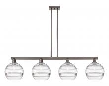 Innovations Lighting 716-4I-OB-G556-10CL - Rochester - 4 Light - 53 inch - Oil Rubbed Bronze - Stem hung - Island Light