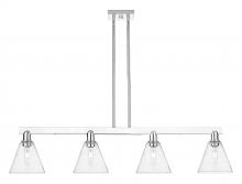 Innovations Lighting 716-4I-PC-GBC-84 - Berkshire Glass - 4 Light - 51 inch - Polished Chrome - Stem hung - Island Light