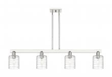 Innovations Lighting 716-4I-PN-G1113 - Cobbleskill - 4 Light - 48 inch - Polished Nickel - Stem hung - Island Light
