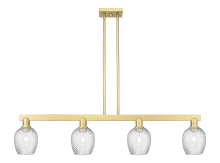 Innovations Lighting 716-4I-SG-G292 - Salina - 4 Light - 49 inch - Satin Gold - Stem hung - Island Light