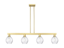 Innovations Lighting 716-4I-SG-G362 - Waverly - 4 Light - 49 inch - Satin Gold - Stem hung - Island Light