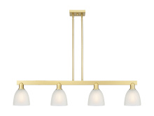 Innovations Lighting 716-4I-SG-G381 - Castile - 4 Light - 49 inch - Satin Gold - Stem hung - Island Light