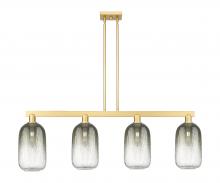 Innovations Lighting 716-4I-SG-G482-7SL - Brookhaven Cloche - 4 Light - 48 inch - Satin Gold - Stem hung - Island Light