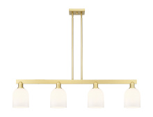 Innovations Lighting 716-4I-SG-G558-6GWH - Bella - 4 Light - 48 inch - Satin Gold - Stem hung - Island Light