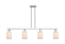 Innovations Lighting 716-4I-SN-G341 - Hadley - 4 Light - 47 inch - Brushed Satin Nickel - Stem hung - Island Light
