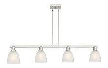 Innovations Lighting 716-4I-SN-G381 - Castile - 4 Light - 49 inch - Brushed Satin Nickel - Stem hung - Island Light