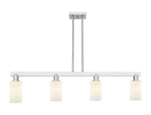 Innovations Lighting 716-4I-SN-G801 - Clymer - 4 Light - 47 inch - Brushed Satin Nickel - Stem hung - Island Light