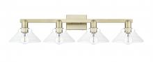 Innovations Lighting 716-4W-AB-G132 - Orwell - 4 Light - 35 inch - Antique Brass - Bath Vanity Light