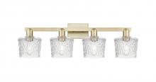Innovations Lighting 716-4W-AB-G402 - Niagara - 4 Light - 34 inch - Antique Brass - Bath Vanity Light