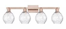 Innovations Lighting 716-4W-AC-G362 - Waverly - 4 Light - 33 inch - Antique Copper - Bath Vanity Light