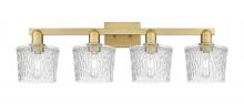 Innovations Lighting 716-4W-BB-G402 - Niagara - 4 Light - 34 inch - Brushed Brass - Bath Vanity Light
