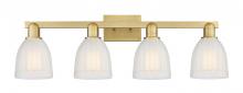 Innovations Lighting 716-4W-BB-G441 - Brookfield - 4 Light - 33 inch - Brushed Brass - Bath Vanity Light