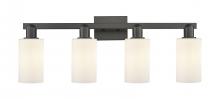 Innovations Lighting 716-4W-BK-G801 - Clymer - 4 Light - 31 inch - Matte Black - Bath Vanity Light