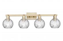 Innovations Lighting 716-4W-CB-G1215-6 - Athens Water Glass - 4 Light - 33 inch - Champagne Bronze - Bath Vanity Light