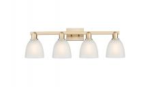 Innovations Lighting 716-4W-CB-G381 - Castile - 4 Light - 33 inch - Champagne Bronze - Bath Vanity Light