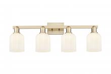 Innovations Lighting 716-4W-CB-G559-5GWH - Bridal Veil - 4 Light - 36 inch - Champagne Bronze - Bath Vanity Light