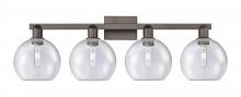 Innovations Lighting 716-4W-OB-G124-8 - Athens - 4 Light - 35 inch - Oil Rubbed Bronze - Bath Vanity Light