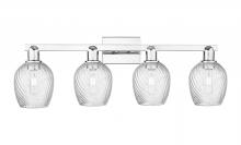 Innovations Lighting 716-4W-PC-G292 - Salina - 4 Light - 33 inch - Polished Chrome - Bath Vanity Light