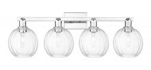 Innovations Lighting 716-4W-PC-G458-7CL - Preston Globe - 4 Light - 36 inch - Polished Chrome - Bath Vanity Light