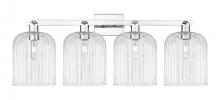 Innovations Lighting 716-4W-PC-G559-8CL - Bridal Veil - 4 Light - 35 inch - Polished Chrome - Bath Vanity Light