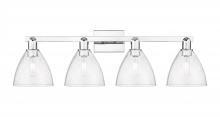 Innovations Lighting 716-4W-PC-GBD-754 - Bristol - 4 Light - 35 inch - Polished Chrome - Bath Vanity Light