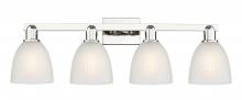 Innovations Lighting 716-4W-PN-G381 - Castile - 4 Light - 33 inch - Polished Nickel - Bath Vanity Light