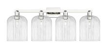 Innovations Lighting 716-4W-PN-G559-8CL - Bridal Veil - 4 Light - 35 inch - Polished Nickel - Bath Vanity Light