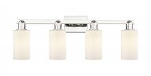 Innovations Lighting 716-4W-PN-G801 - Clymer - 4 Light - 31 inch - Polished Nickel - Bath Vanity Light
