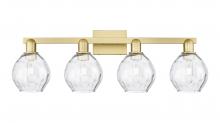 Innovations Lighting 716-4W-SG-G362 - Waverly - 4 Light - 33 inch - Satin Gold - Bath Vanity Light