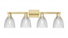 Innovations Lighting 716-4W-SG-G382 - Castile - 4 Light - 33 inch - Satin Gold - Bath Vanity Light