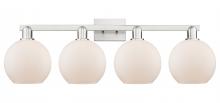 Innovations Lighting 716-4W-SN-G121-8 - Athens - 4 Light - 35 inch - Brushed Satin Nickel - Bath Vanity Light