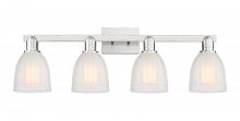 Innovations Lighting 716-4W-SN-G441 - Brookfield - 4 Light - 33 inch - Brushed Satin Nickel - Bath Vanity Light