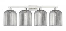 Innovations Lighting 716-4W-SN-G559-8SM - Bridal Veil - 4 Light - 35 inch - Brushed Satin Nickel - Bath Vanity Light