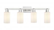 Innovations Lighting 716-4W-SN-G801 - Clymer - 4 Light - 31 inch - Brushed Satin Nickel - Bath Vanity Light