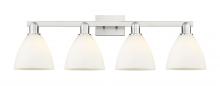 Innovations Lighting 716-4W-SN-GBD-751 - Bristol - 4 Light - 35 inch - Brushed Satin Nickel - Bath Vanity Light