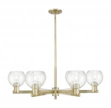 Innovations Lighting 716-6CR-AB-G122-6 - Athens - 6 Light - 36 inch - Antique Brass - Stem hung - Chandelier