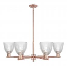 Innovations Lighting 716-6CR-AC-G382 - Castile - 6 Light - 36 inch - Antique Copper - Stem hung - Chandelier