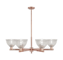 Innovations Lighting 716-6CR-AC-G422 - Arietta - 6 Light - 38 inch - Antique Copper - Stem hung - Chandelier