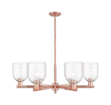 Innovations Lighting 716-6CR-AC-G558-6CL - Bella - 6 Light - 35 inch - Antique Copper - Stem hung - Chandelier