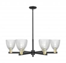 Innovations Lighting 716-6CR-BAB-G382 - Castile - 6 Light - 36 inch - Black Antique Brass - Stem hung - Chandelier