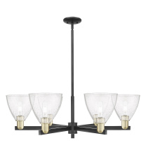 Innovations Lighting 716-6CR-BAB-GBD-754 - Bristol - 6 Light - 37 inch - Black Antique Brass - Stem hung - Chandelier